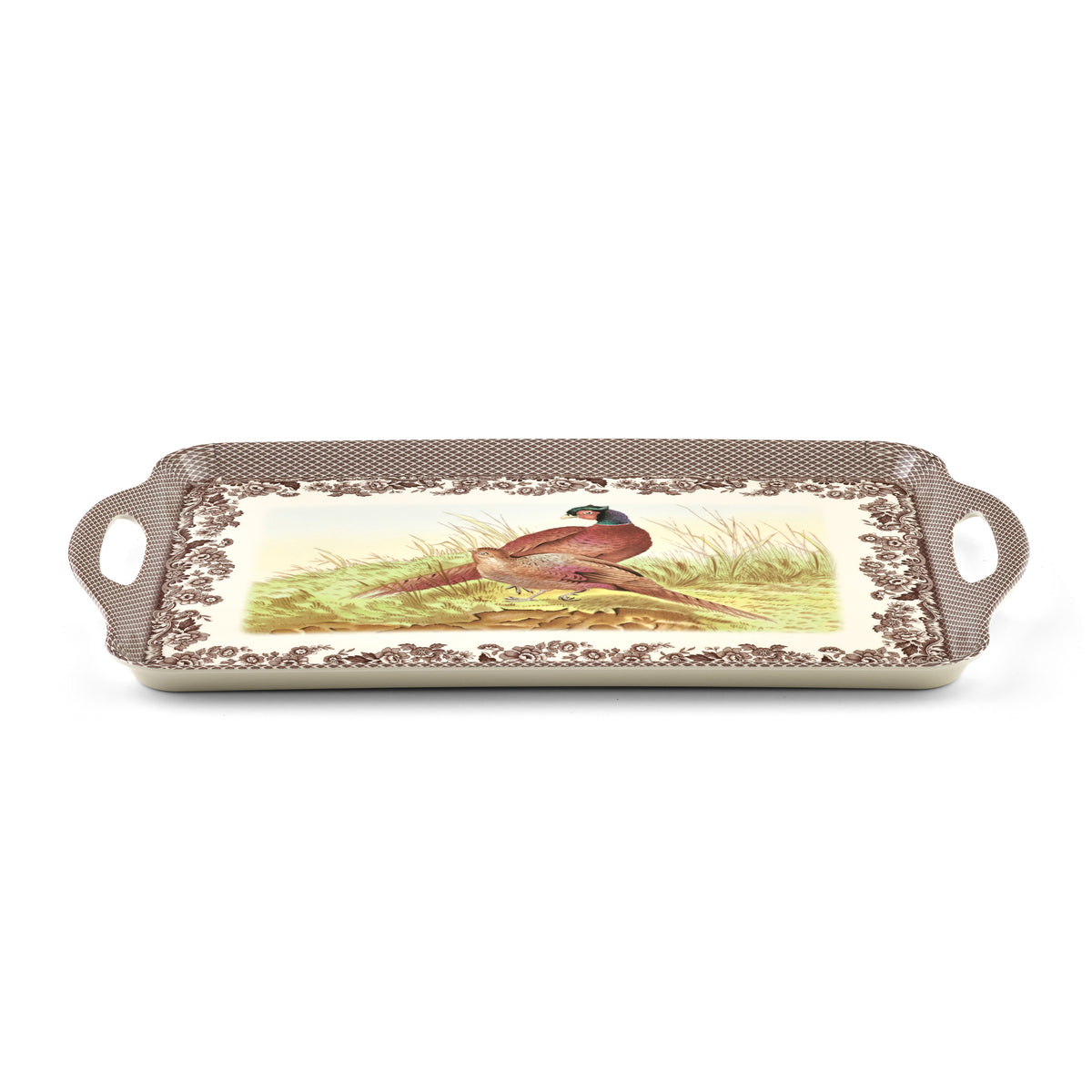 Woodland Large Melamine Handled Tray