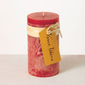 Timber Pillar Candle