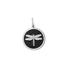 Dragonfly Silver Enamel Pendant