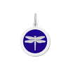 Dragonfly Silver Enamel Pendant