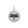 Dragonfly Silver Enamel Pendant