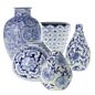 Eleanor Vase Blue Collection
