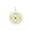Evil Eye Gold Pendant