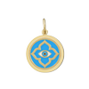 Evil Eye All Gold Pendant
