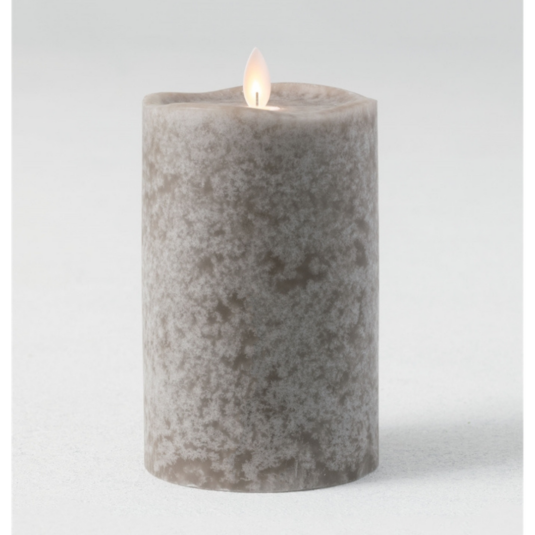 Mirage Mottled Flicker Candle Pillar