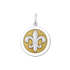 Fleur De Lis Silver Pendant