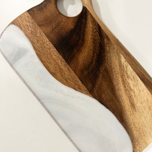 Small Serving Board w/Resin