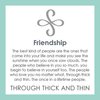 Friendship Tag Gold Pendant