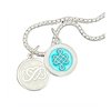 Mother & Daughter Enamel Pendant