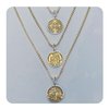 Gold Ball 2mm Chain Necklace