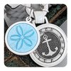 Sand Dollar Enamel Pendant