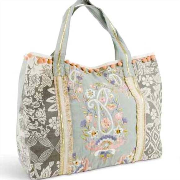 Pastel Paisley Tote