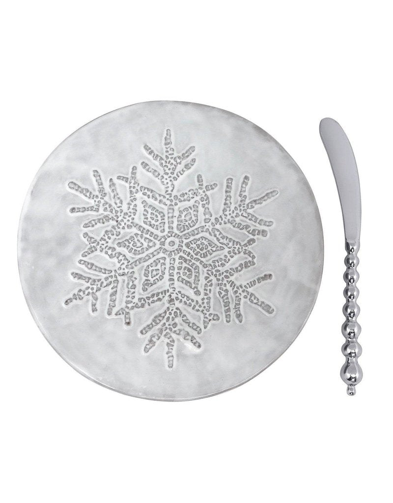 Dotty Snowflake Plate & Spreader