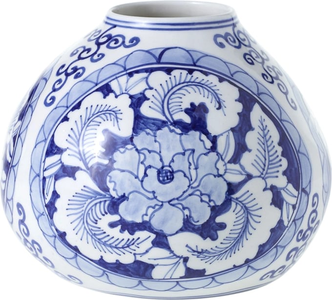Eleanor Vase Blue Collection