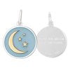 Moon & Stars Gold Pendant Small (19mm)