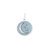 Moon & Stars Silver Pendant Small (19mm)