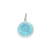 Paw Print Enamel Pendant