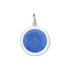 Paw Print Enamel Pendant