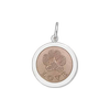 Paw Print Enamel Pendant