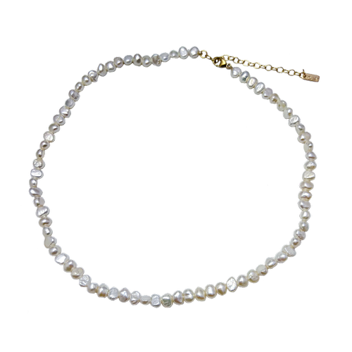 Nugget Pearl Choker 16.5"