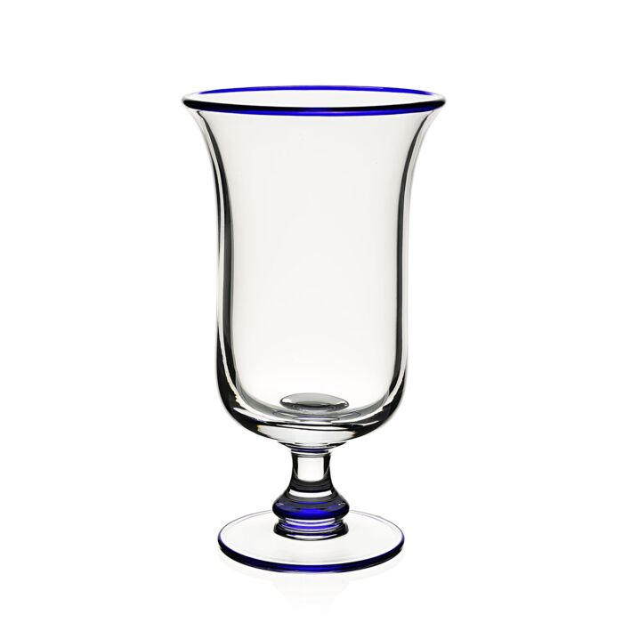 Siena Blue Footed Flower Vase 8"