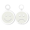 Smiley Face Silver Pendant