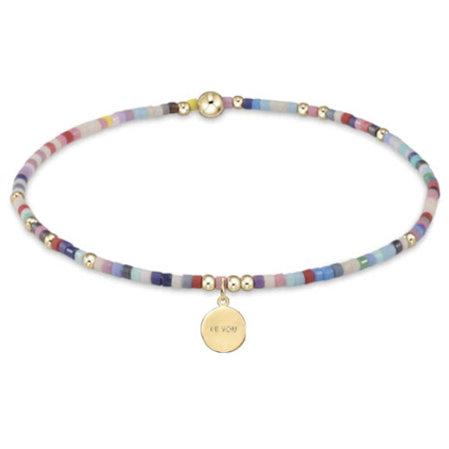 eGirl Hope Unwritten Bracelet-Be You Disc - Hot Mess