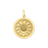 Sunflower All Gold Pendant