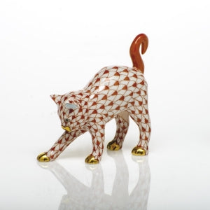 Arched Cat - Rust