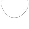Wheat Chain Silver 1mm Necklace