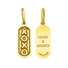 XOXO Tag Pendant