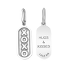 XOXO Tag Pendant
