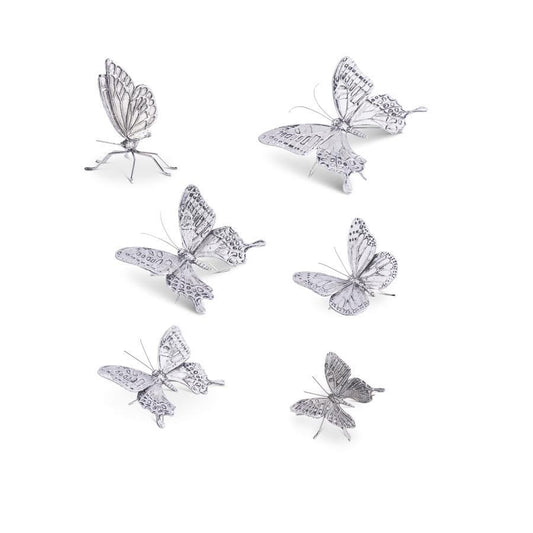Set of 6 Butterflies