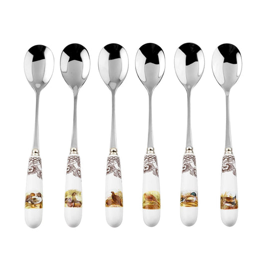 Set of 6 Woodland Teaspoons