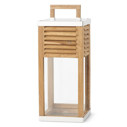 St.Tropez Shutter 23.5" Lantern