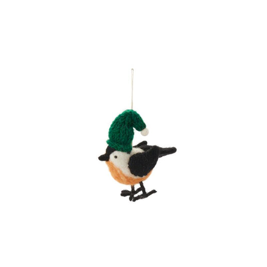 Bird Cozy Weather Ornament