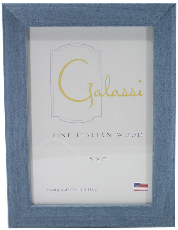 Wood Frame Cottage Blue Galassi