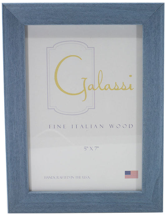 Wood Frame Cottage Blue Galassi