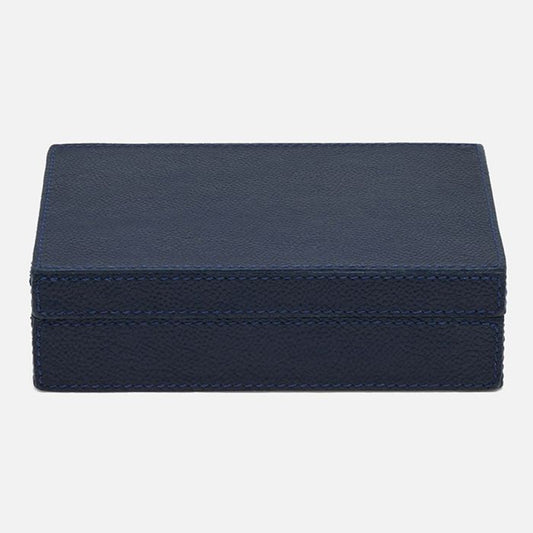 Lecco Card Box-2 deck, Dark Navy
