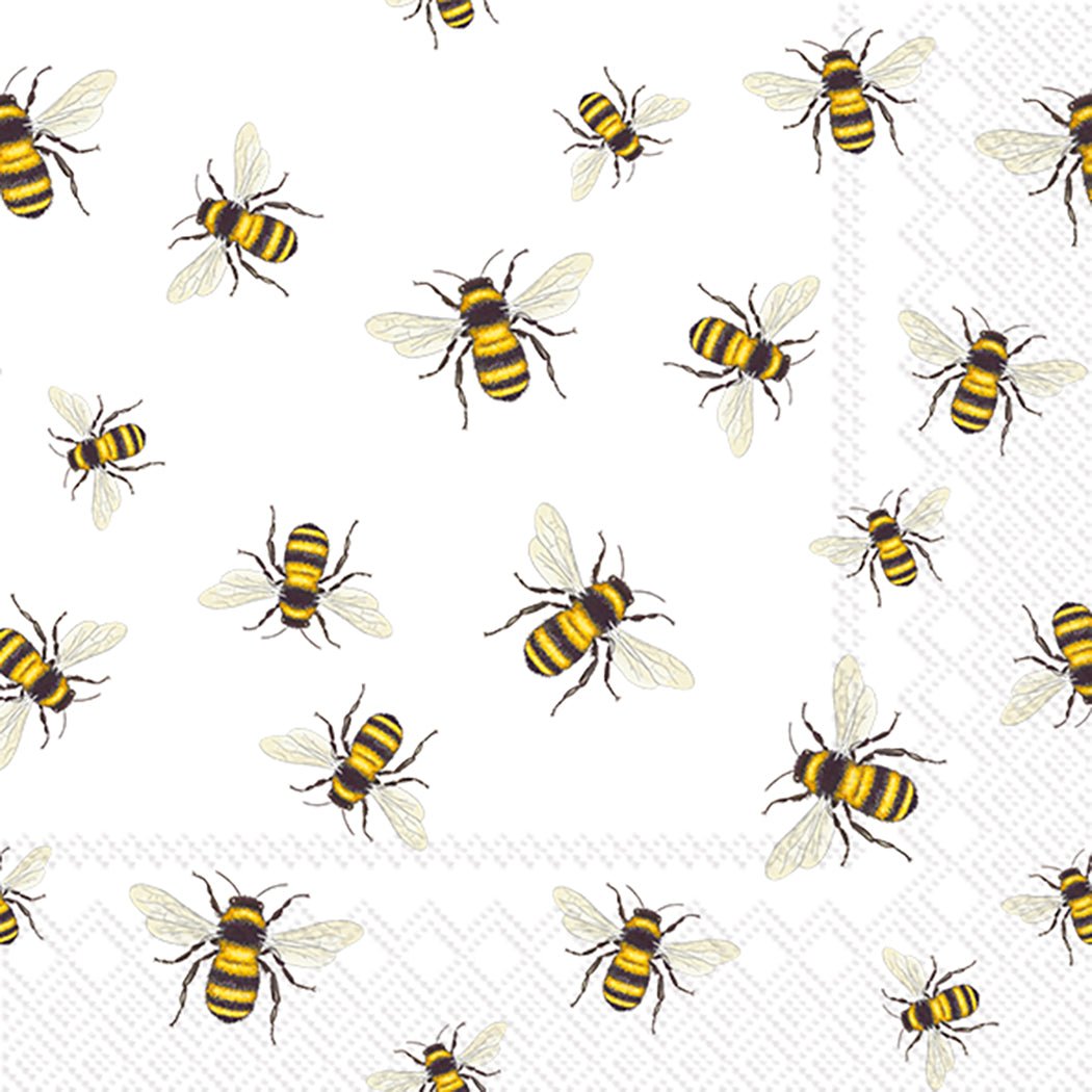 Save The Bees Cocktail Napkin By Boston International