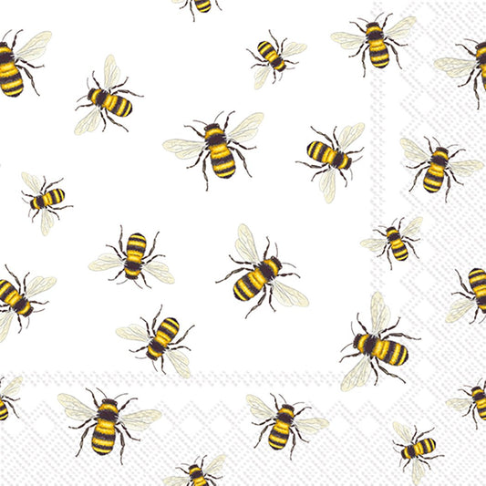 Save The Bees Cocktail Napkin By Boston International