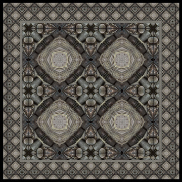 Thimbles7 Foulard Scarf 28"x28"