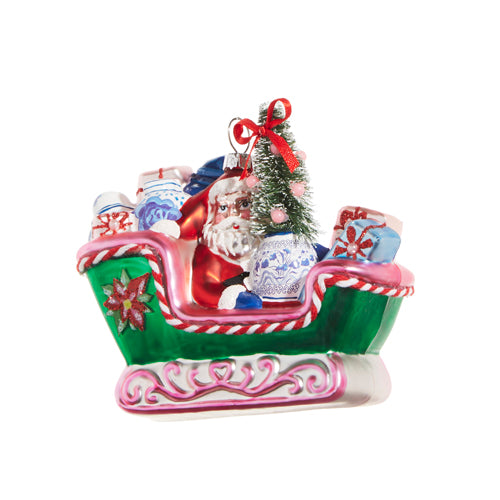Chinoise Sleigh Ride Ornament