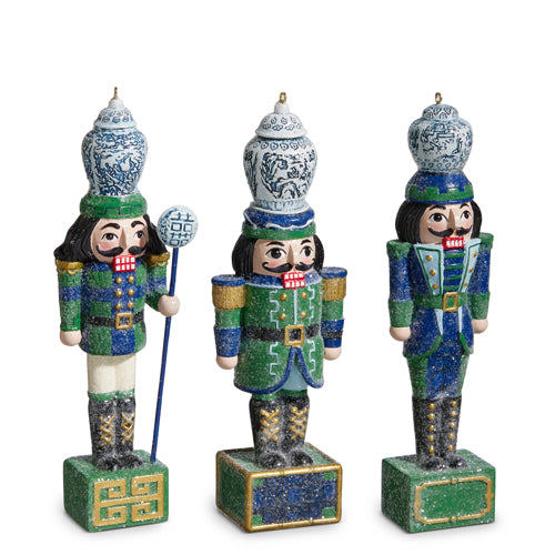 Resin Black Watch Nutcracker Ornament 6"