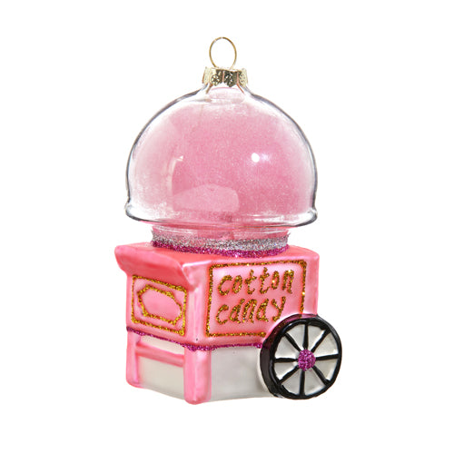 Cotton Candy Machine Ornament 4"