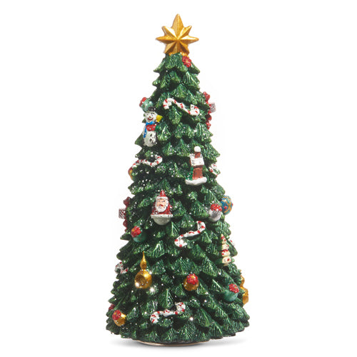 8.25" Animated Musical Tree