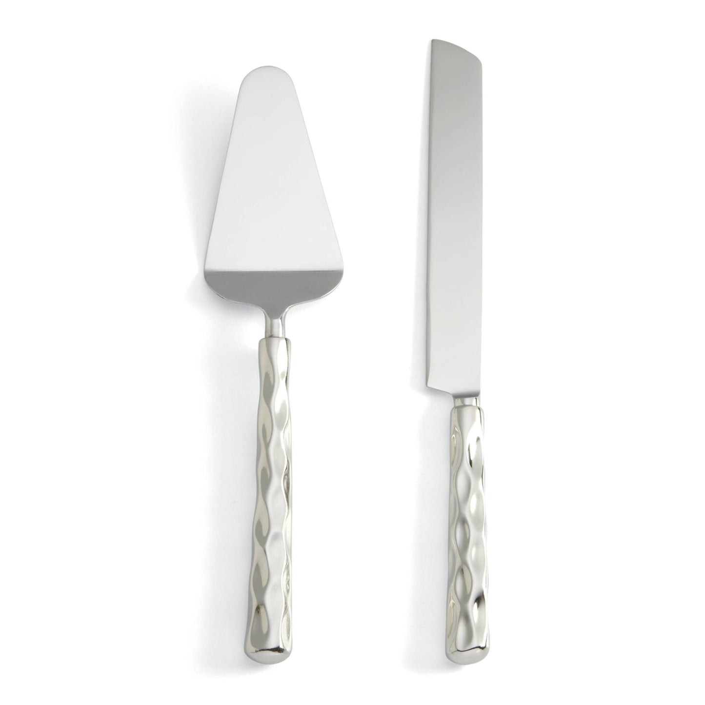 Truro Platinum Cake Knife & Server