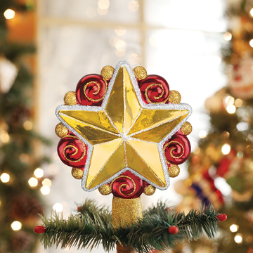 Swirly Star Tree Topper