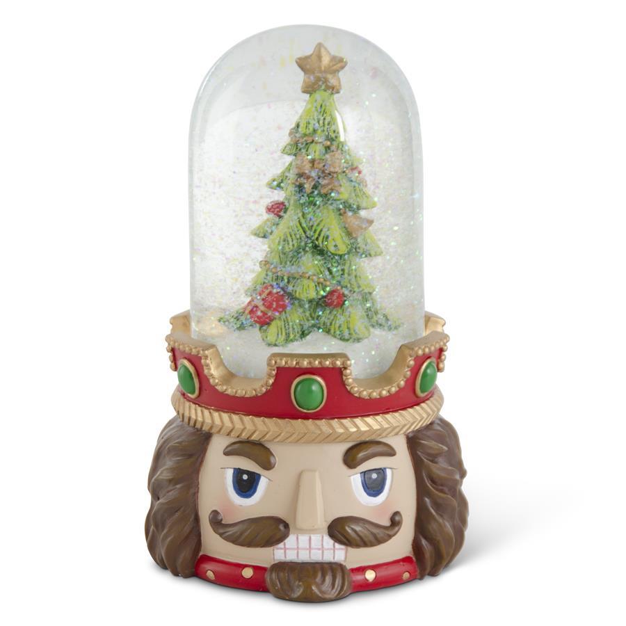 Nutcracker Head Snow Globe