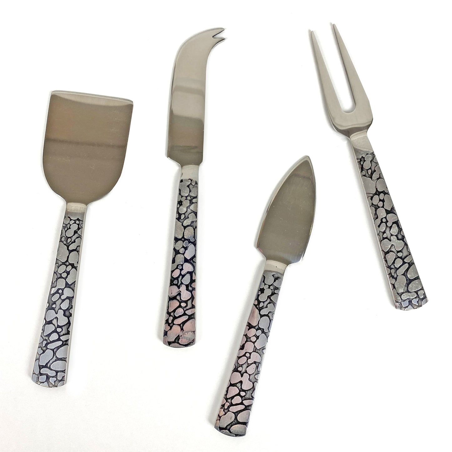 Panthera Plat. S/4 Cheese Set
